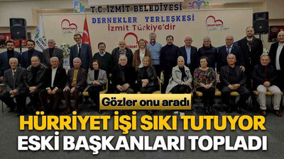 Hürriyet işi sıkı tutuyor, eski başkanları topladı
